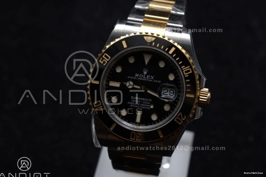 YG Submariner Unique SS Best LN 126613 Clean 1135 Edition VR Ceramic 1:1 Steel Black 904L 0307